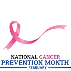 National cancer prevention month is observed every year in february. February is national cancer awareness month.