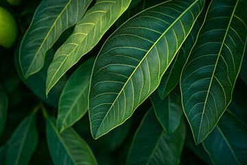 Close-Up of Green Leaves