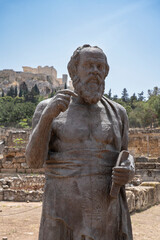 The prison of socrates in Athens Greece