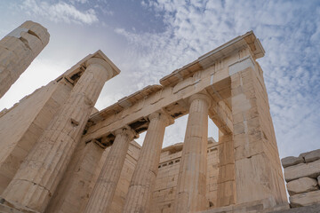 The Acropolis the Sacred Rock in Athens Greece