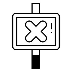 Obraz premium signal icon dualton