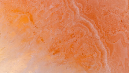orange colour agate closeup