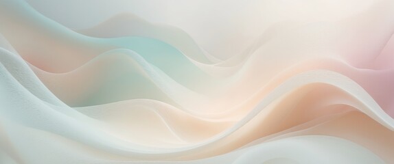 Blend of colors creating a soft and dreamy abstract background