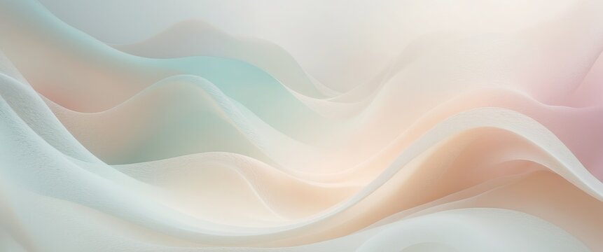 Blend of colors creating a soft and dreamy abstract background