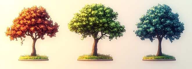Fototapeta premium Tree of life, digital illustration