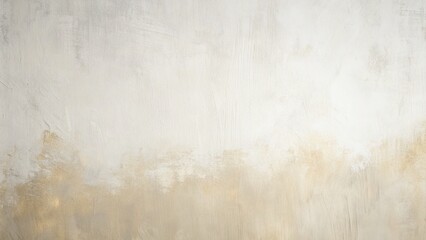 Minimalist White Brush Stroke Background with Copy Space for Design Projects