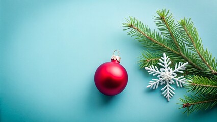 Minimalist White Holiday Background: Simple Festive Design for Cards & Websites