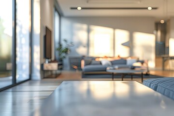 High Quality Visual of a Blurred Interior Design