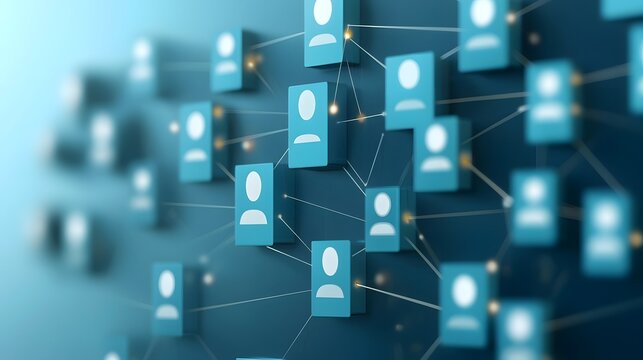 AI Powered Digital Recruitment Network Showcasing Innovative Hiring Solutions for Streamlined Human Resource Management and Effective Talent Acquisition