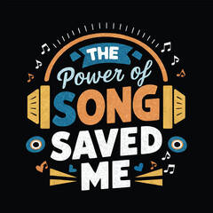 Obraz premium Colorful Music-Themed Graphic – 