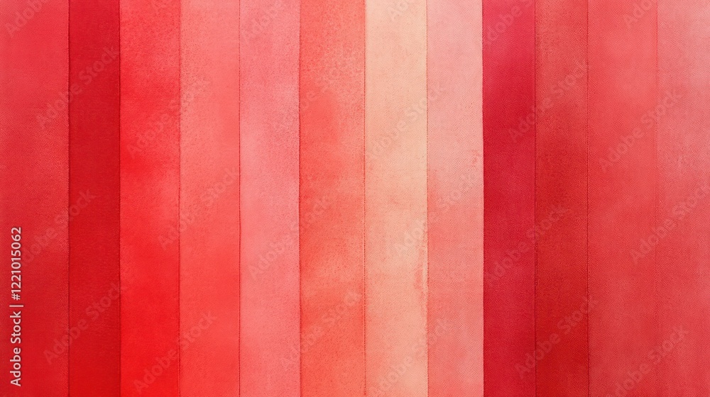 Poster a bold red background with a gradient that shifts from a bright red on the top to a warm coral at th