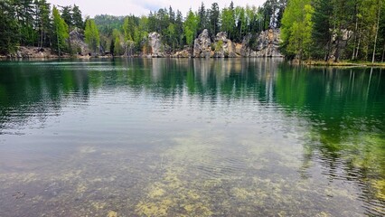 Skały Adrszpach, Czechy