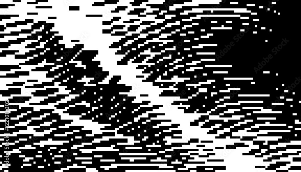 Poster black and white abstract and grunge pattern for modern background and jersey design. fully editable 