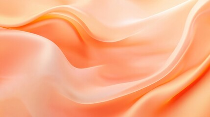Fototapeta premium A pastel orange background with a smooth and seamless gradient, ideal for use in presentations, advertisements, or branding designs