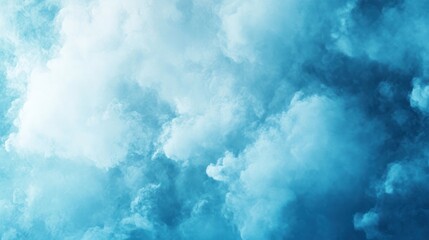 Fototapeta premium A soft blue background with subtle gradient transitions, creating a peaceful and calming atmosphere, perfect for backgrounds, advertisements