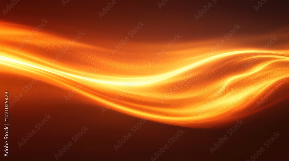 Aufkleber a vibrant orange gradient background with a smooth transition from deep orange to a lighter, almost 