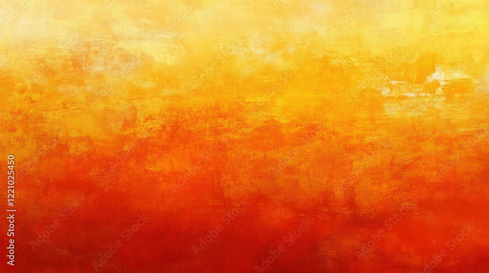 Poster a vibrant orange gradient background with a smooth transition from deep orange to a lighter, almost 
