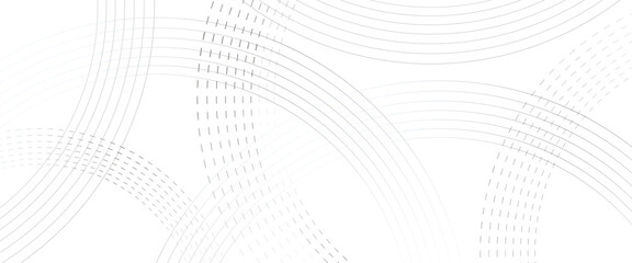 Vector modern abstract gradient with white circle lines geometric stripe line art design