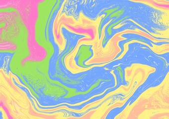 Cute Colorful Pastel Abstract Texture Background