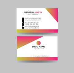 Business card design template, Clean professional business card template, visiting card, business card template 