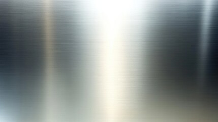 Soft silver metallic texture with a smooth gradient effect, creating a glossy and reflective surface. The background fades from light grey to white, giving a clean, minimalistic appearance.