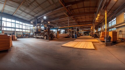 Industrial Plywood Factory Manufacturing Process