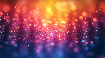 Obraz premium Abstract colorful light rays with water droplets to evoke energy and transformation