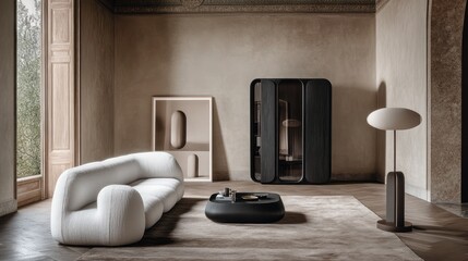 Modern Living Room Interior Design Featuring Contemporary Furniture