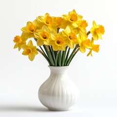 Thank You Card with Yellow Daffodils