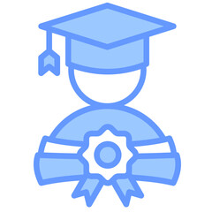 Graduated Icon