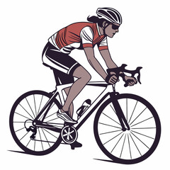 Naklejka premium Fitness illustrations vector clipart