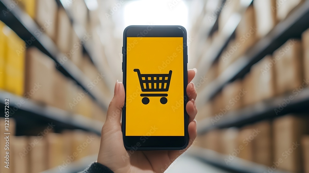 Poster user-friendly app interface showcasing upsell opportunities for enhanced functionality