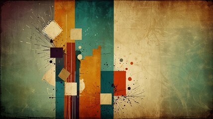Abstract retro vintage textured background