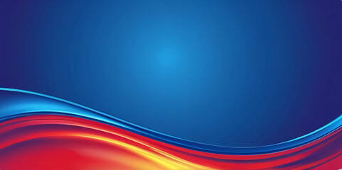 Fototapeta premium Abstract Background With Waves