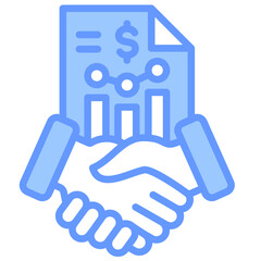 Obraz premium Business Partnership Icon
