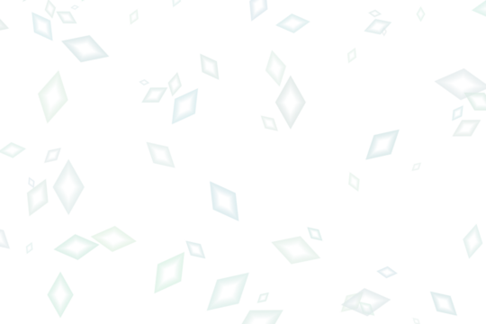 キラキラ光る透き通った淡い水色のダイヤの模様