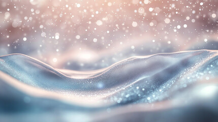 Beautiful and lovely glowing curved geometric lines background, product presentation concept curved wave liquid flowing fluid lines, curved line concept abstract background with bokeh or glitters.