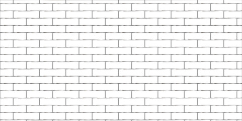 Naklejka premium White brick wall background. architecture construction stone block brick wallpaper. seamless building cement concrete wall grunge background. 