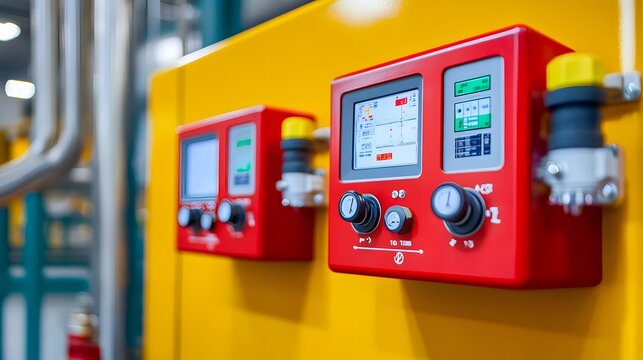 Fail-Safe Control Panel for Industrial Machinery and Automated Systems
