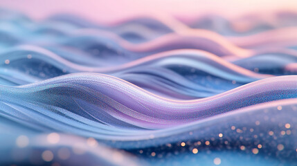 Beautiful and lovely glowing curved geometric lines background, product presentation concept curved wave liquid flowing fluid lines, curved line concept abstract background with bokeh or glitters.