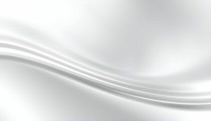 Smooth metallic surface, brushed aluminum texture, soft ripples, flowing curves, reflective material, matte finish, monochromatic gray