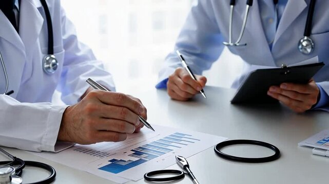 Medical Collaboration Meeting or Healthcare Investment Planning Discussion