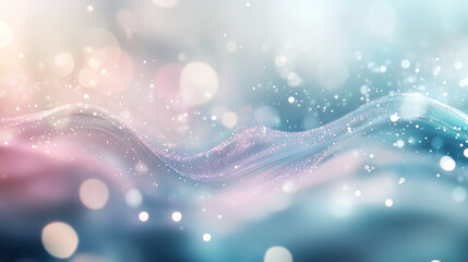 Beautiful and lovely glowing curved geometric lines background, product presentation concept curved wave liquid flowing fluid lines, curved line concept abstract background with bokeh or glitters.