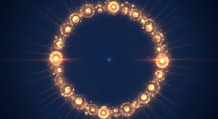 A fractal heart of fire, a burning candle shaped like a heart, glows with vibrant colors against a swirling galaxy of stars, an explosion of light and energy in a mesmerizing design