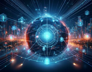 Digital transformation technology strategy, IoT, internet of things. transformation of ideas and the adoption of technology in business in the digital age, enhancing global business capabilities