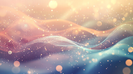 Beautiful and lovely glowing curved geometric lines background, product presentation concept curved wave liquid flowing fluid lines, curved line concept abstract background with bokeh or glitters.