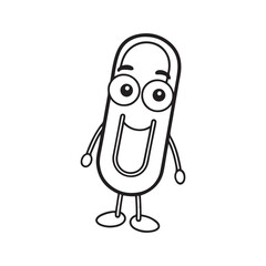 Cozy 90's Groovy: Bold and Easy Coloring Page, Line art, Black and White, Coloring page