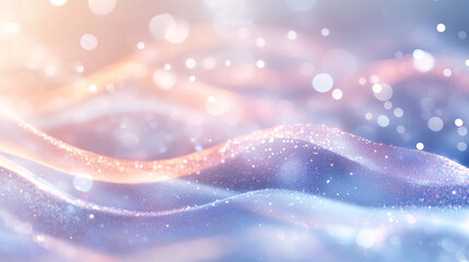 Beautiful and lovely glowing curved geometric lines background, product presentation concept curved wave liquid flowing fluid lines, curved line concept abstract background with bokeh or glitters.