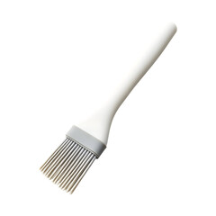 Contemporary Silicone Pastry Brush Isolated on Transparent Background