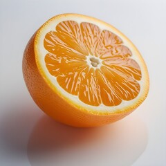 신선한 절반 자른 컷팅 슬라이스 오렌지 근접 클로즈업 사진 이미지 2